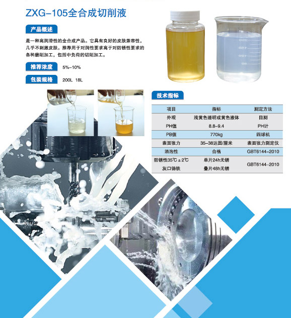 ZXG-105全合成切削液1